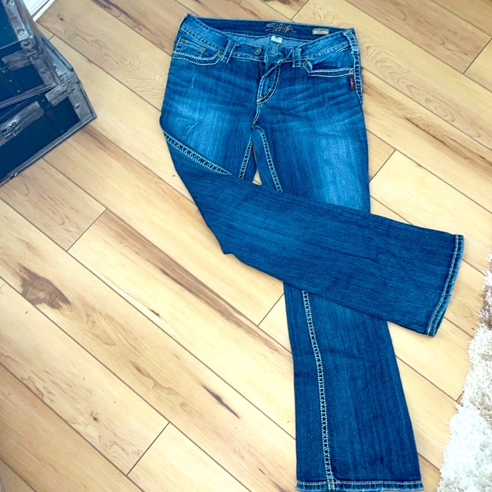 Silver Jeans 30/32 Suki Surplus Bootcut